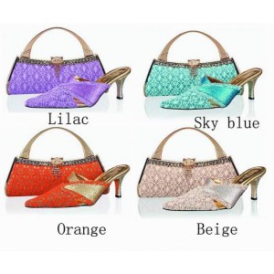 SB8721 Shoe and Bag Set