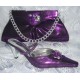 TSH22-Purple ITALIAN SHOE AND BAG