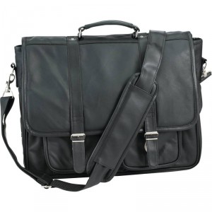 Embassy Solid Genuine Leather Attach Case