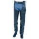 Rocky Mountain Hides Unisex Solid Genuine Cowhide Leather Chaps