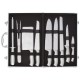 Slitzer 10pc Stainless Steel Cutlery Set in Case
