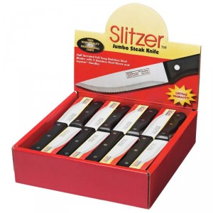 Slitzer 48pc Jumbo Steak Knives in Countertop Display