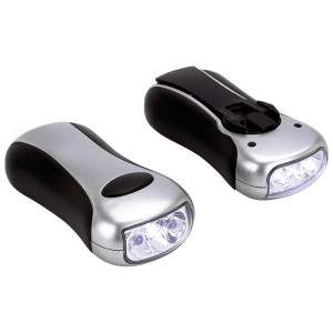 Mitaki-Japan 2pc Wind-Up Flashlight Set