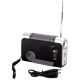 Mitaki-Japan Wind-Up FM/Weather Radio/LED Flashlight