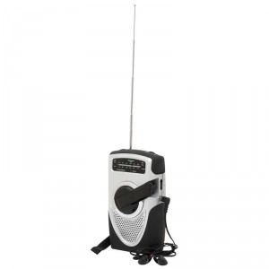 Mitaki-Japan AM/FM/Weather Band Emergency Crank Radio