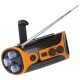 Mitaki-Japan Wind-Up AM/FM Radio Flashlight