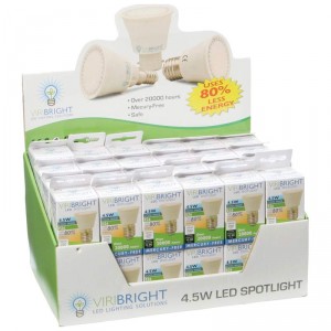 Viribright 4.5 Watt LED Spotlight Bulb