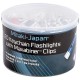 Mitaki-Japan 24pc LED Keychain Flashlights with Maxabiner Clips in Countertop Display