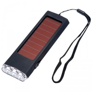 Mitaki-Japan 3-Bulb LED Solar Flashlight