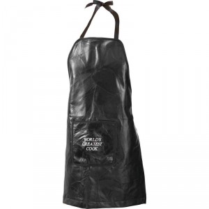 Casual Outfitters Rock Design Genuine Leather Barbeque Apron