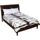 Wyndham House White Tiger Print Heavy Luxury Blanket