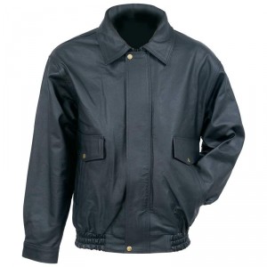 Rocky Mountain Hides Solid Genuine Cowhide Leather Bomber Jacket