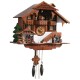 Kassel Large Cuckoo Clock with Multiple Moving Facets