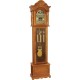Edward Meyer Oak Grandfather Clock with Beveled Glass