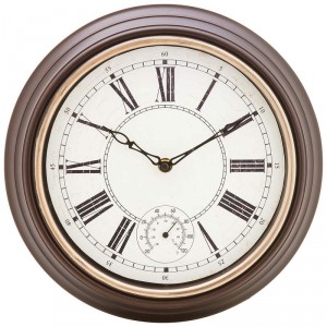 Brookwood 12 Round Wall Clock