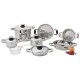 Chefs Secret 13pc Stainless Steel Cookware Set