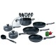 Chefs Secret 15pc Aluminum Cookware Set