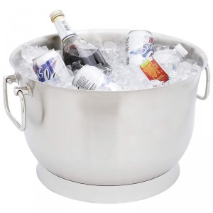 Wyndham House 24qt Stainless Steel Double Wall Party Tub