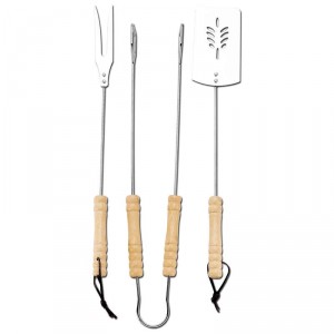 Yorkcraft 3pc Barbeque Tool Set