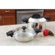 Precise Heat 12-Element Low-Pressure, Pressure Cooker