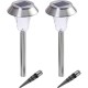Wyndham House 2pc Solar Garden Light Set