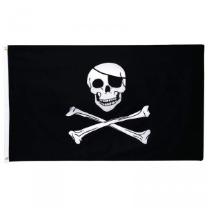 5 x 3 Skull and Crossbones Flag