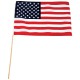 10pc 18 x 12 United States Flag Set