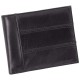 Embassy Mens Solid Genuine Leather Bi-Fold Wallet with RFID Security