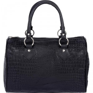 Embassy Italian Stone Design Genuine Leather Purse with Crocodile Embossing