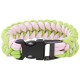 Maxam 8 Fluorescent Green and Pink Paracord Bracelet