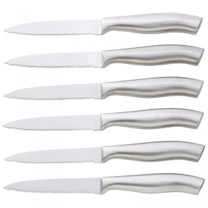 Slitzer Germany 6pc Stainless Steel Steak Knife Set