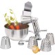 Maxam Vegetable Chopper with 5qt Bowl