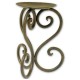Luca Bella Home Wrought Iron Heart Pillar Holder
