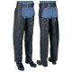 Rocky Mountain Hides Unisex Solid Genuine Buffalo Leather Chaps