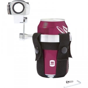 Diamond Plate Chrome Motorcycle Drink Holder