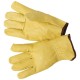 Maxam Solid Genuine Leather Work and Driving Gloves