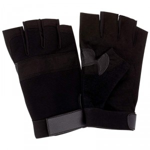 Diamond Plate 10 Pair of Half Gloves