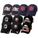 Diamond Plate 10pc Ball Cap Set with Embroidered Designs