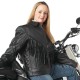 Live-Ride-Rock Ladies Solid Genuine Leather Motorcycle Jacket