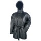 Giovanni Navarre Italian Stone Design Genuine Leather Long Heavy Coat