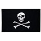 5 x 3 Skull and Crossbones Flag