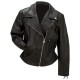 Rocky Mountain Hides Ladies Solid Genuine Buffalo Leather Jacket
