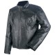 Giovanni Navarre Ladies Hand-Sewn Pebble Grain Genuine Leather Coat