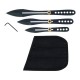 Maxam 5pc Throwing Knife Set