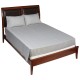 Wyndham House Microfiber Queen Size Striped Sheet Set