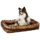 Maxam Pet Club Reversible Faux Mink Pet Bed