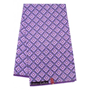 W461 Purple Mosaica Pattern Woodin Wax Material