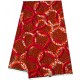 Red Chain Mail Patter Hollandais Vlisco Wax Material.