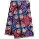 Purple and Pink Binocular Pattern Hollandais Vlisco Wax Material