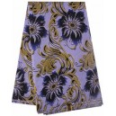 Blue Dancing Lily Pattern Woodin Wax Material.